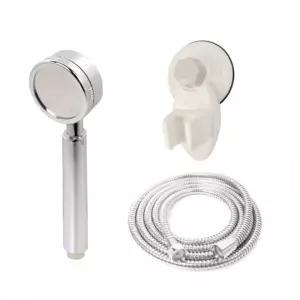 ( )리빙 샤워기 메탈호스 B세트 1.5m 샤워헤드 화장실 고압 욕실 걸이 거치대 필터 샤워줄 홀더 수전 부속