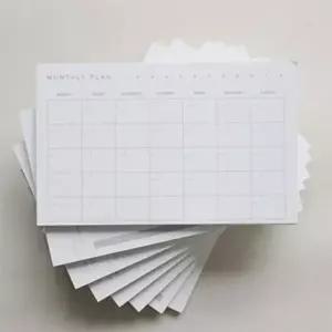 더심플 데일리 위클리 먼슬리 스케줄러 떡메모지 (KYR-WE40F9B)