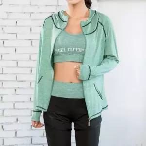 스포츠웨어 데일리 여성 캐주얼 후드집업 헬스웨 (WFKN30P)