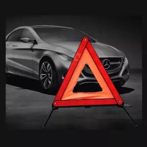 접어서 보관 간편 휴대용 안전삼각대접이식 LED 차량용 자동차 고속도로 비상용