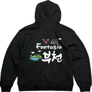 고품질 헤비후드집업 뒷면 판타지아 부천그림 다양한색상 전사이즈 (WFKMM6P)