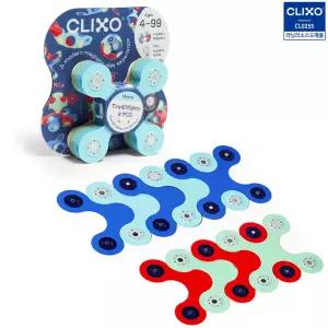 클릭소 타이니 심해팩 자석 블럭 조립 연결 자석놀이 마그넷 유연한 소근육발달 장난감 9p