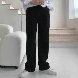 와이드 데님 진청 연청 블랙 팬츠 바지 청바지 WFLRZMK