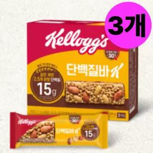 켈로그 단백질바 K 에너지바 초코바 견과류 3개 저당 BNA