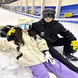 스키보드복 후드 방풍 방수 보온 스키복 도톰 등산 바람막이 커플 점퍼 심쿵직구