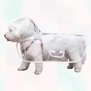 애완견 레인코트 투명 방수 우비 소형 반려동물 용품