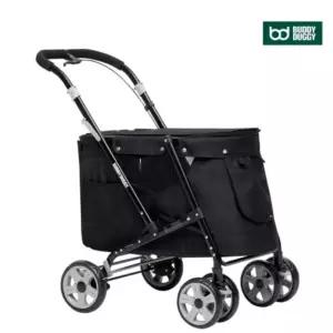 스엔코샵 반려견 유모차 개모차 콜리 중형견 펫 블랙 BNS