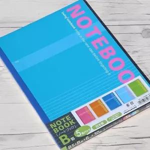 나카바야시 B5 30매 유선노트 5권/팩 6mm SD-306B-5P (KYR-W7656A4)