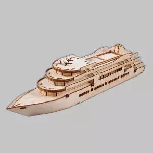 DIY 조립식 목재 미니어쳐 크루즈선 키트 모형