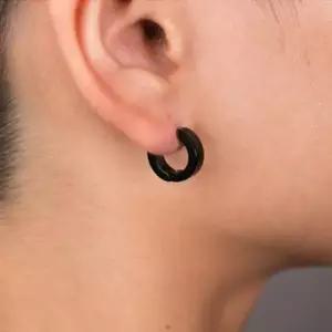 귀걸이 써지컬스틸 귀안뚫는 논피어싱 이어커프 귀찌 WD286E9