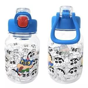 ( )핸들 텀블러 695ml 짱구 물병 액션가면 1P 트라이탄 초등 입학준비물