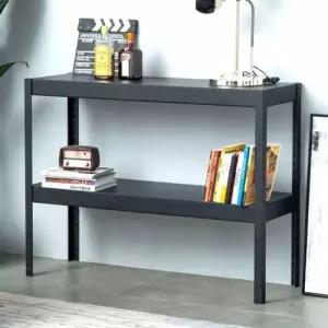 고릴라랙 1200x400x600_2단 선반 진열대 무볼트 앵글 WFJF9SU