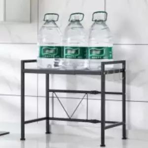 주방 전자레인지 선반 조절형 밥솥 거치대 다용도 오븐 받침대 WFJFTUV