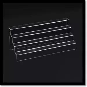 4단 계단식 아크릴 진열대 300mm 4단계단식아크릴 300mm 계단식진열대 제품진열대