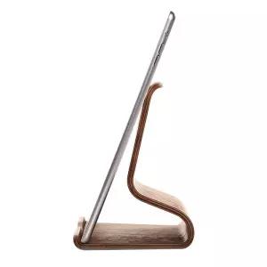 패드원목스탠드 호환 월넛 고정 태블릿 받침대스탠드 나무 브래킷 거치대 무해(1)