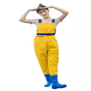 여성용 가슴 장화 갯벌 체험 전신 옷 바지 그린위장 해루질