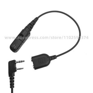 Motorola MTP3550 DP2400/2600 DP3441e XiR P6600/P6620 DEP550/570 BAOFENG 2 핀 용 무전기 어댑터 케이