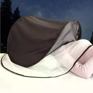 침대 원터치 캠핑 아기 1인용 얼굴 모기장