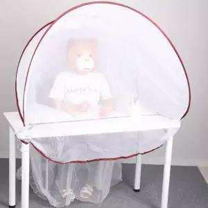 미니 모기장 책상 침대 얼굴 원터치 접이식 아기