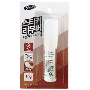 스티커리무버 브이텍 스티커 리무버 펜타입VT-022 본.드 얼룩제거