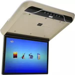 19인치 LCD 1080P 차량 오버헤드 플립 다운 모니터 전체 시청 천장 HD 디지털 TV 경차 스테레오 플레이어