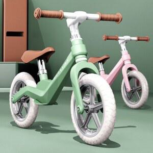 발 페달 없는 야외 밸런스 자전거 , 스포츠 훈련 워커, 팽창식 타이어, 최고의 선물