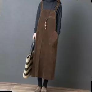 데님 올더스타일 멜빵 원피스 모조에스핀 루즈핏 코듀로이