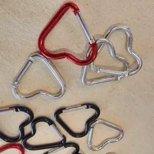 하트 카라비너 DIY 키링 부자재