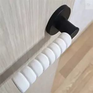 일자형 문고리 손잡이 일자문문고리보호 안전손잡이 문고리커버 욕실문보호대