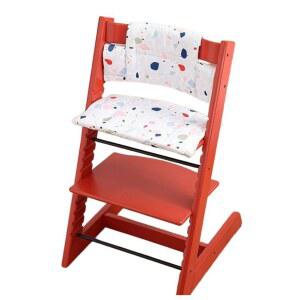 트립트랩 쿠션 하이체어 테이블 의자 그레이 높이 미니