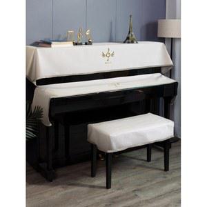 피아노덮개 커버 상단 웨빙 플라워 아이보리 그자동차 여름 쌓임 가죽 자동차스피아노커버