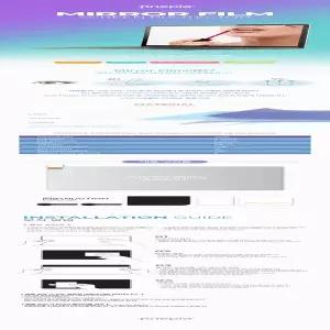 LG 그램17 17Z90TL 미러 거울필름