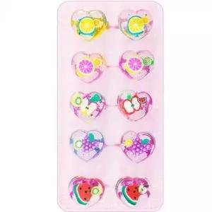 아동 과일반지 9개 세트 미아방지 하트 반지-WFISKCS