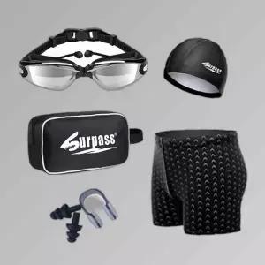 GDM 남성 수영복 수영모 물안경등 6종세트