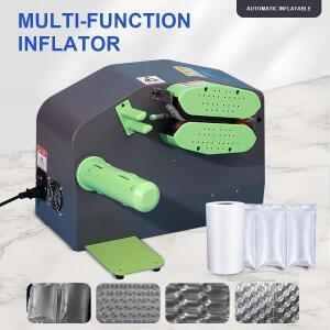 자동 에어 쿠션 인플레이터 기계 다기능 버블 랩 팽창 도구 전자상거래 포장  공간 채우기용