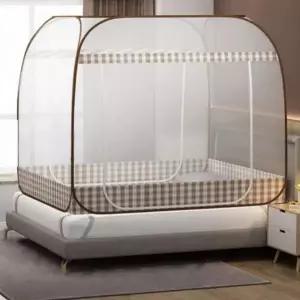 [골드스마일]사각 모기장 텐트 원터치 침대 와이드