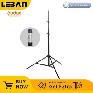 고독스 조절식 302 2m 라이트 스탠드 (1/4 나사 헤드 삼각대 포함) 스튜디오 플래시 조명용