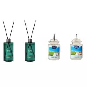 양키캔들 2개 + 에어프레셔너 2개 세트 선물