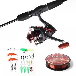 강력낚시용품세트 민물 바다 스피닝릴 루어 낚싯대 풀세트-WFIUR35