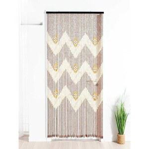 나무 구슬 커튼 현관 문발 주방 인테리어 칸막이 거실