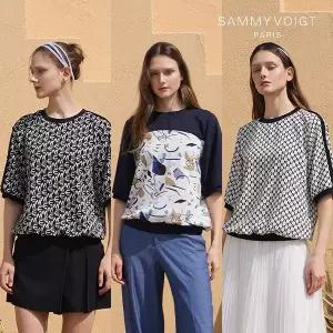 [새미보이트] 쿨샤벳 에어리 블라우스 3종