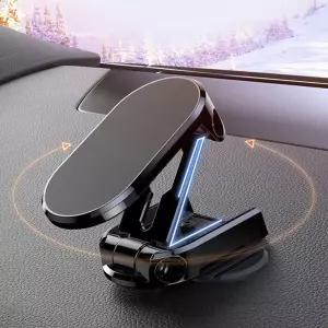 [모두모아]강력 차량용 핸드폰 자석 마그네틱 접이식 거치대 자석거치대 높낮이조절 휴대용거치대 대시보드