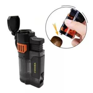 캠핑 제트 터보라이터 COHIBA 305 가스토치 블랙 캠핑 제트 터보라이터 COHIBA 305 가스토치 블랙