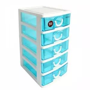 WL 테이블정리 5단 서랍장 수납정리함 책상수납장 소품함