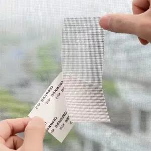 고품질 현관 스티커 보수시트 테이프 부분 사각 보수용 방충망 물...