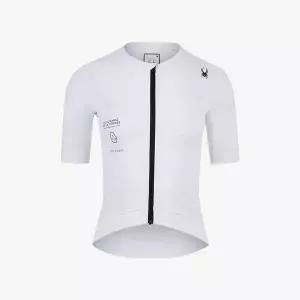 [스파이더]여성 사이클 더턴 그래픽 반팔 저지 SPJPCNFT555WWHT 710046