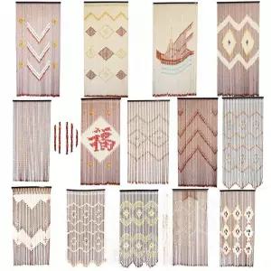 대나무발 커튼 현관발 구슬 문발 비즈 중국 비즈발