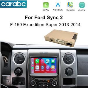 포드 싱크 2 F-150 익스페디션 슈퍼 듀티 액세서리용 CARABC 무선 CarPlay 안드로이드 오토 미러링크 에어
