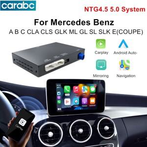 메르세데스 벤츠 NTG4.5 4.7 5.0 시스템 A B C E CLA CLS GLA GLC GLK SLK ML GL용 CARABC 무선 CarPlay 어