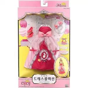 [콩심팥심]미미 미미월드 어린이 선물 인형옷 핑크 드레스콜렉션